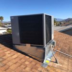 Residential HVAC Installed on the Rooftop