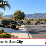 New central air conditioning system installed at a home in Sun City, Menifee, CA